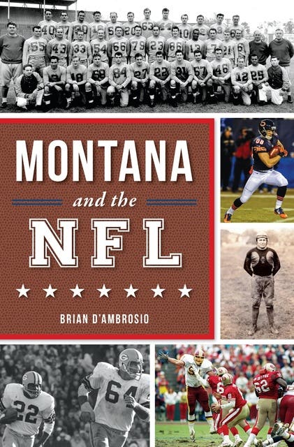 Montana and the NFL – omslag til lydbogen af Brian D Ambrosio