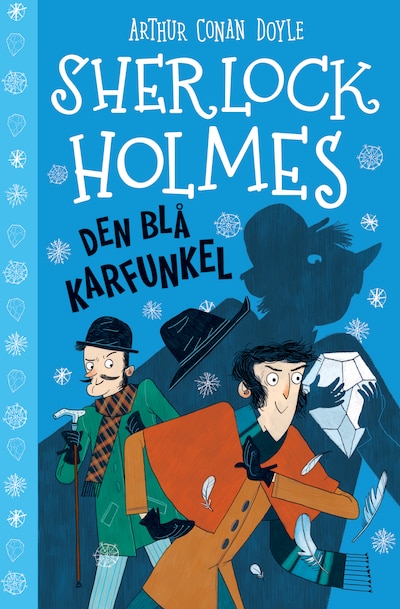 Sherlock Holmes (3) Den blå karfunkel – omslag til lydbogen af Arthur Conan Doyle