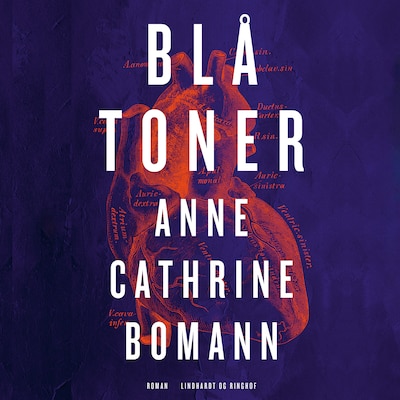 Blå toner – omslag til lydbogen af Anne Cathrine Bomann