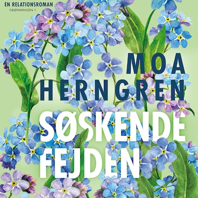 Søskendefejden – omslag til lydbogen af Moa Herngren