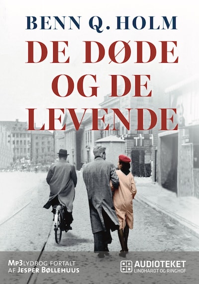 De døde og de levende – omslag til lydbogen af Benn Q. Holm