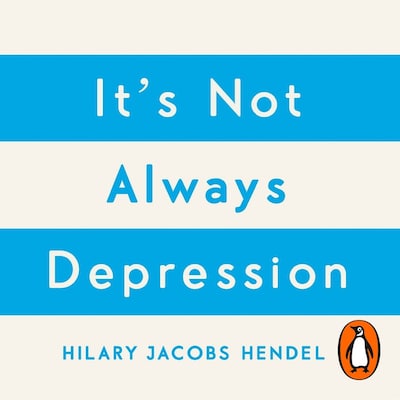 It's Not Always Depression – omslag til lydbogen af Hilary Jacobs Hendel