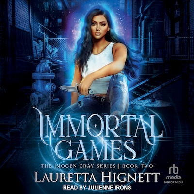 Immortal Games – omslag til lydbogen af Lauretta Hignett