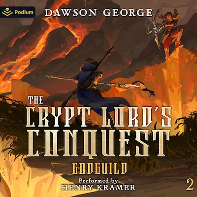 The Crypt Lord's Conquest – omslag til lydbogen af Dawson George