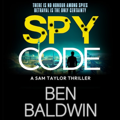 Spy Code – omslag til lydbogen af Ben Baldwin