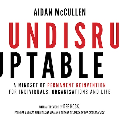 Undisruptable – omslag til lydbogen af Aidan McCullen