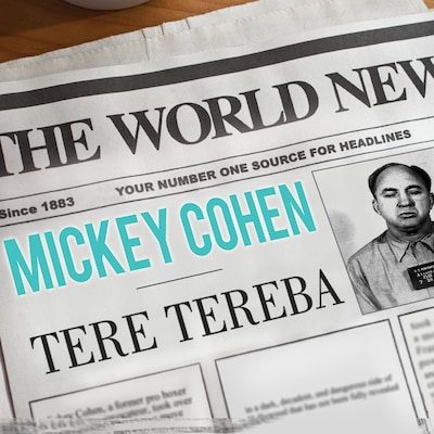 Mickey Cohen – omslag til lydbogen af Tere Tereba