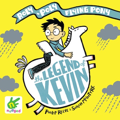 The Legend of Kevin – omslag til lydbogen af Philip Reeve, Sarah Mcintyre