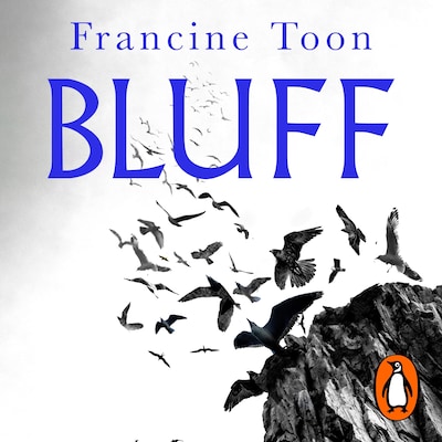 Bluff – omslag til lydbogen af Francine Toon