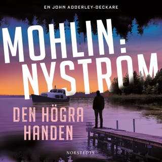 Den högra handen – omslag till ljudboken av Peter Mohlin,Peter Nyström