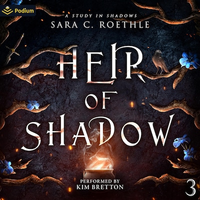 Heir of Shadow – omslag til lydbogen af Sara C. Roethle