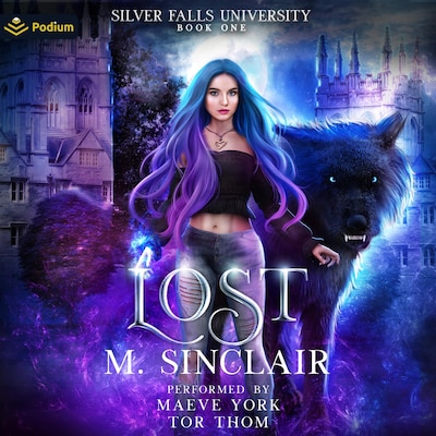 Lost – omslag til lydbogen af M. Sinclair