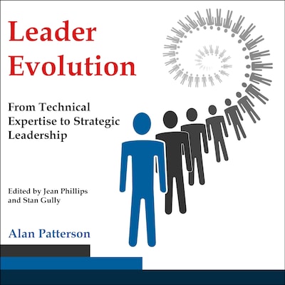 Leader Evolution – omslag til lydbogen af Alan Patterson