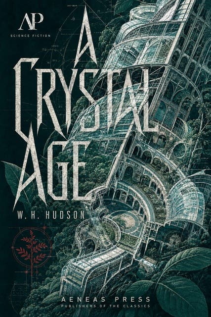 A Crystal Age – omslag til lydbogen af W H Hudson