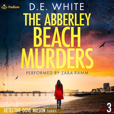 The Abberley Beach Murders – omslag til lydbogen af D.E. White