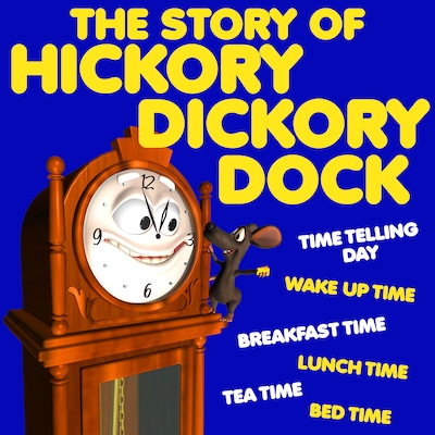 The Story of Hickory Dickory Dock – omslag til lydbogen af Roger William Wade