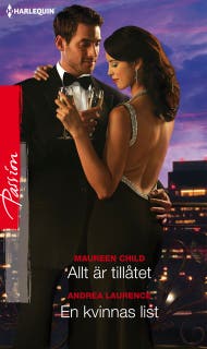 Allt är tillåtet / En kvinnas list – omslag till ljudboken av Andrea Laurence,Maureen Child