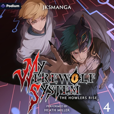 The Howlers Rise: A LitRPG Progression Fantasy – omslag til lydbogen af JKSManga