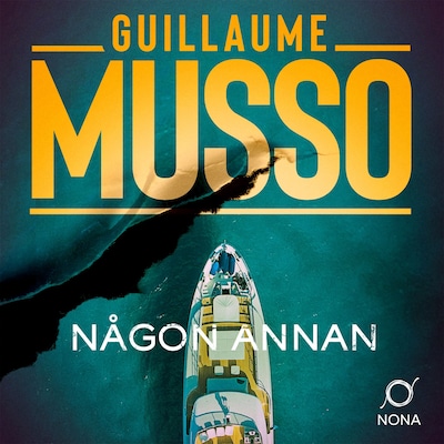 Någon annan – omslag till ljudboken av Guillaume Musso