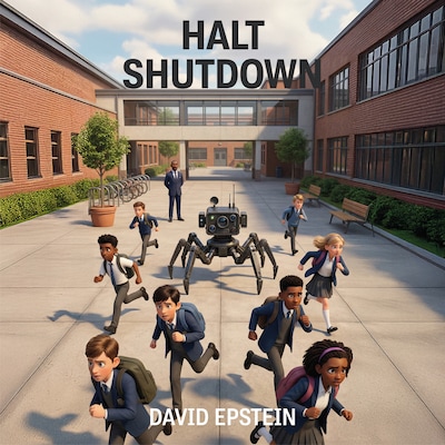 Halt Shutdown – omslag til lydbogen af David Epstein