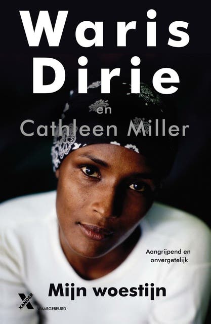 Mijn woestijn – omslag van het luisterboek van Cathleen Miller,Waris Dirie