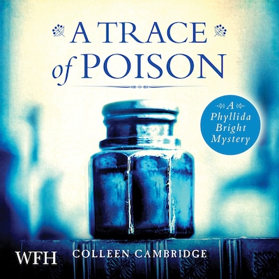 A Trace of Poison – omslag til lydbogen af Colleen Cambridge