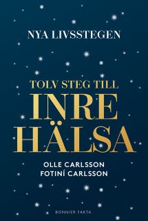 Nya livsstegen : 12 steg till inre hälsa – omslag till ljudboken av Fotiní Carlsson,Olle Carlsson