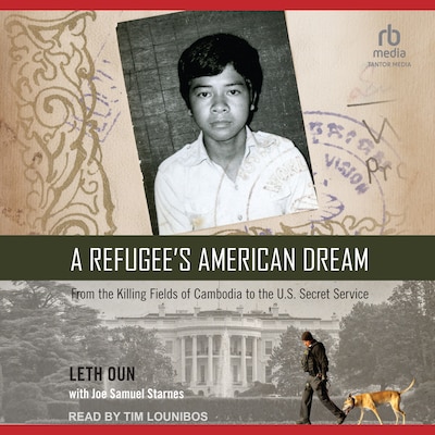 A Refugee's American Dream – omslag til lydbogen af Leth Oun