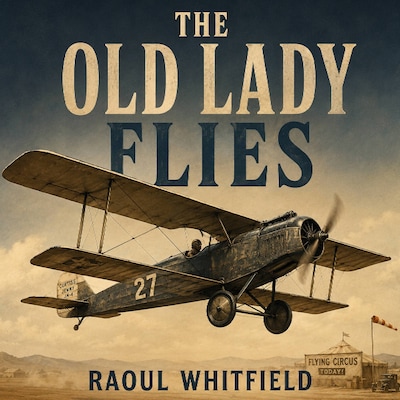 The Old Lady Flies – omslag til lydbogen af Whitfield Raoul