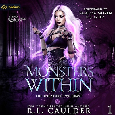 Monsters Within – omslag til lydbogen af R.L. Caulder