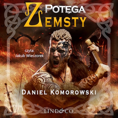 Potęga zemsty – okładka audiobooka, autor Daniel Komorowski