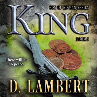 King – omslag till ljudboken av D. Lambert