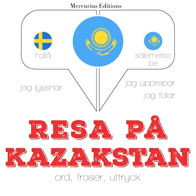 Resa på Kazakstan – omslag till ljudboken av JM Gardner