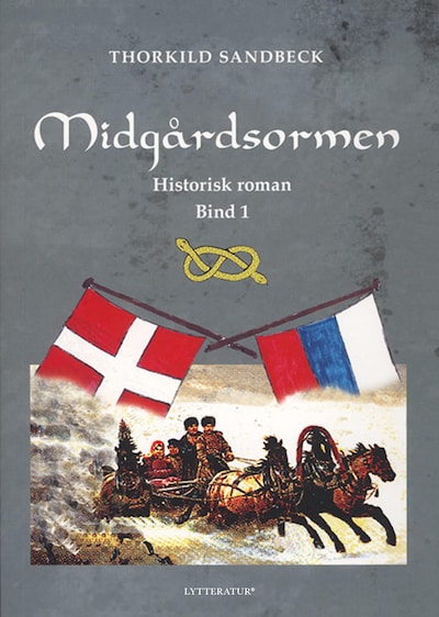 Midgårdsormen – omslag til lydbogen af Thorkild Sandbeck