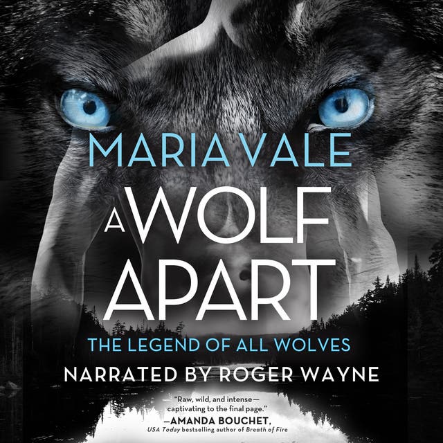 A Wolf Apart – omslag til lydbogen af Maria Vale