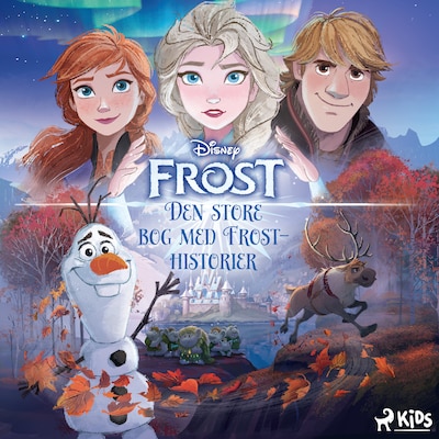 Den store bog med Frost-historier – omslag til lydbogen af Disney
