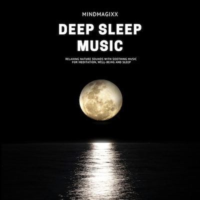 Deep Sleep Music – omslag til lydbogen af Yella A. Deeken
