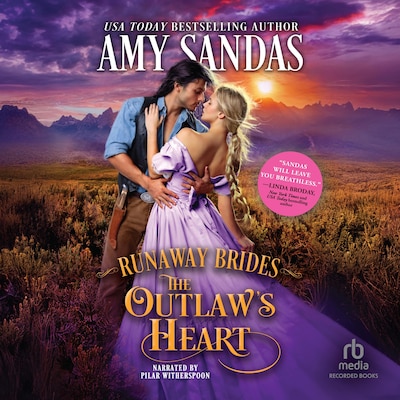The Outlaw's Heart – omslag til lydbogen af Amy Sandas