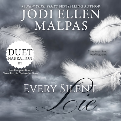 Every Silent Lie – omslag til lydbogen af Jodi Ellen Malpas