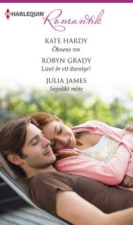 Öknens ros / Livet är ett äventyr! / Sagolikt möte – omslag till ljudboken av Julia James,Kate Hardy,Robyn Grady