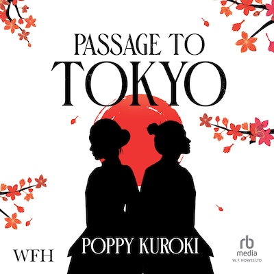 Passage to Tokyo – omslag til lydbogen af Poppy Kuroki