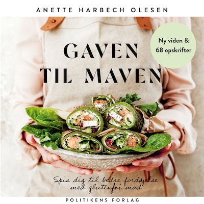 Gaven til maven – omslag til lydbogen af Anette Harbech Olesen