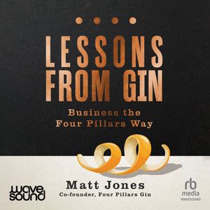 Lessons From Gin – okładka audiobooka, autor Matt Jones