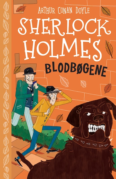 Sherlock Holmes (12) Blodbøgene – omslag til lydbogen af Arthur Conan Doyle