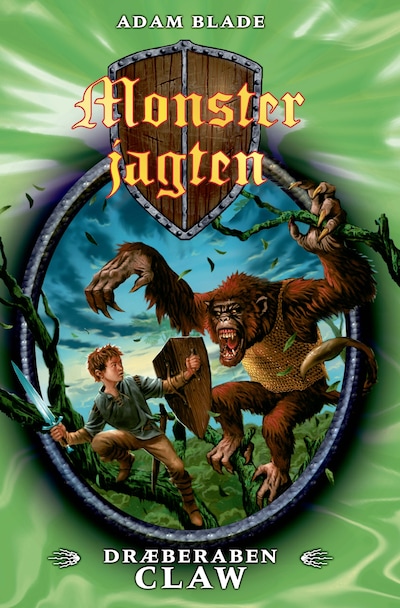 Monsterjagten (8) Dræberaben Claw – omslag til lydbogen af Adam Blade