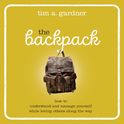 The Backpack – omslag til lydbogen af Tim A. Gardner