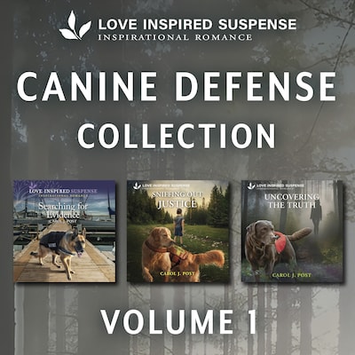 Love Inspired Suspense Canine Defense Collection Vol 1 – omslag til lydbogen af Carol J. Post