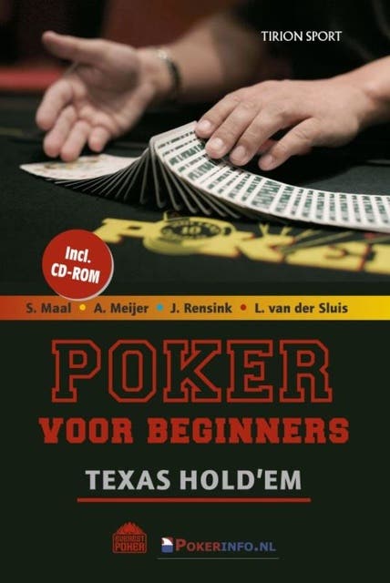 Poker voor beginners – omslag van het luisterboek van Armijn Meijer,Johan Rensink,Luitzen Tjalle van der Sluis,Sijbrand Maal