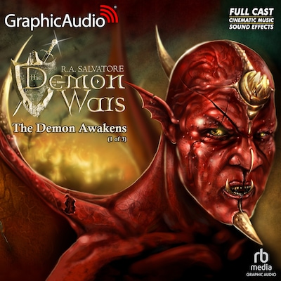 The Demon Awakens (1 of 3) [Dramatized Adaptation] – omslag til lydbogen af R.A. Salvatore
