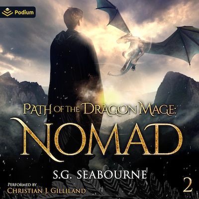 Nomad – omslag til lydbogen af S.G. Seabourne